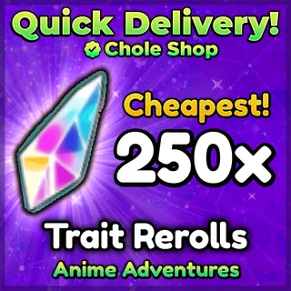 Trait Reroll Anime Adventures