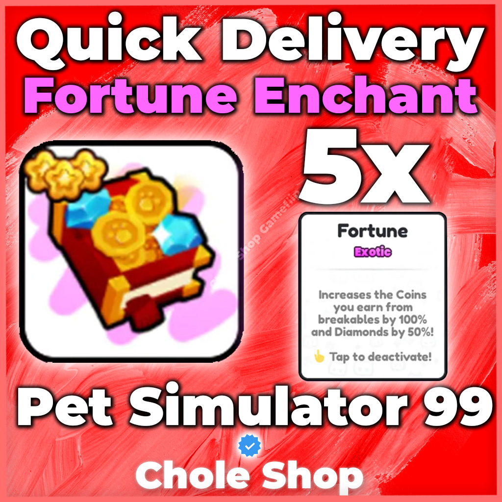 Fortune Enchant Game Items Gameflip