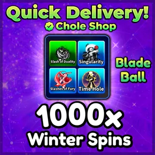 Blade Ball Winter Spins