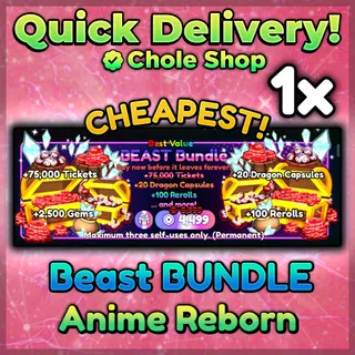 Beast Bundle Anime Reborn