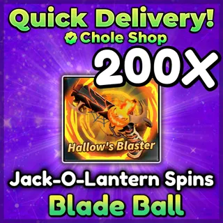 Blade Ball Jack o Lantern Spins