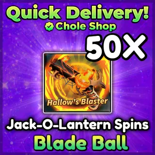 Blade Ball Jack o Lantern Spins