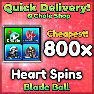 Blade Ball Heart Spins