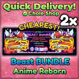 Beast Bundle Anime Reborn