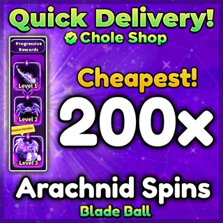 Blade Ball Arachnid Spins