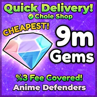 Anime Defenders Gems