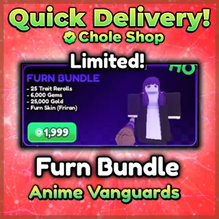 Anime Vanguards Furn Bundle