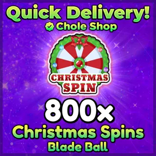 Blade Ball Christmas Spins