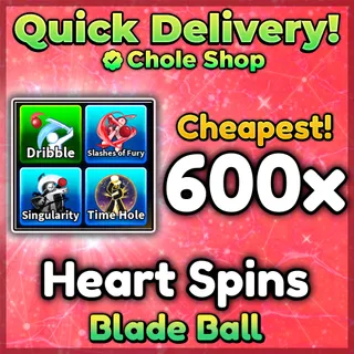 Blade Ball Heart Spins