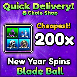 Blade Ball New Year Spins