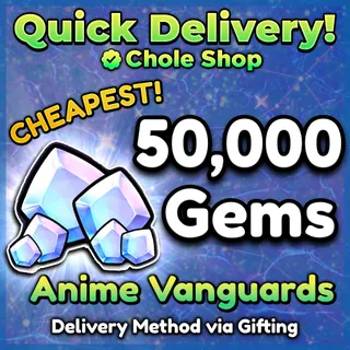 Anime Vanguards Gems