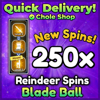 Blade Ball Reindeer Spins