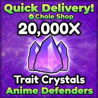 Anime Defenders Trait Crystal