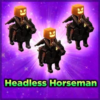 Headless Horseman Grow a Garden