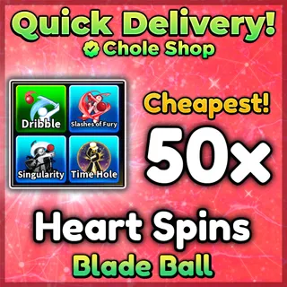 Blade Ball Heart Spins