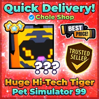 Huge Hi-Tech Tiger