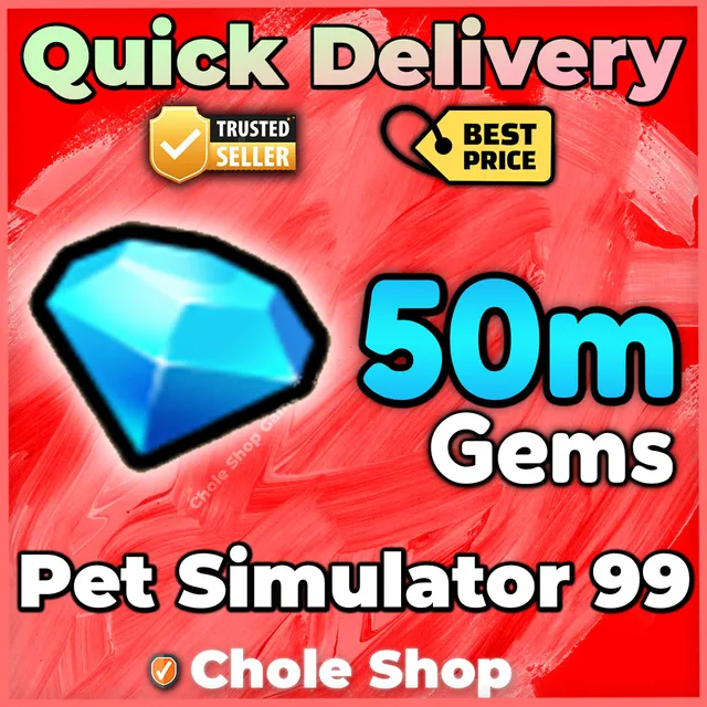 50m Gems - Roblox Game Items - Gameflip