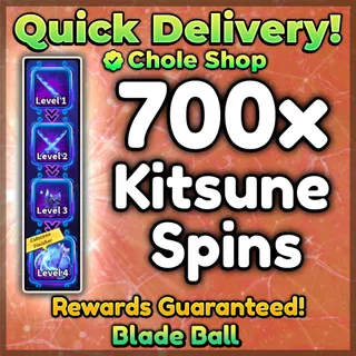 Blade Ball Kitsune Spins