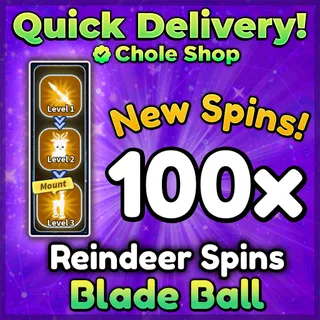 Blade Ball Reindeer Spins