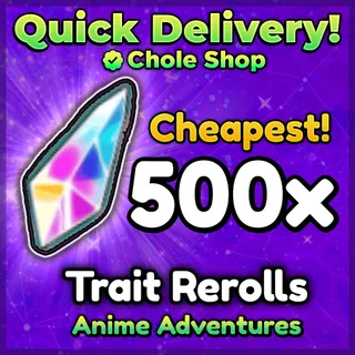 Trait Reroll Anime Adventures