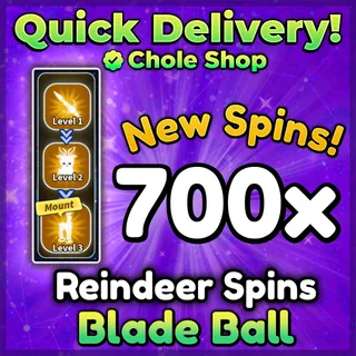 Blade Ball Reindeer Spins