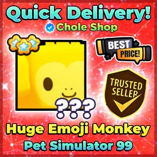 Huge Emoji Monkey