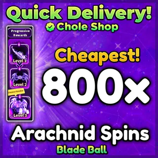 Blade Ball Arachnid Spins