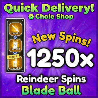 Blade Ball Reindeer Spins