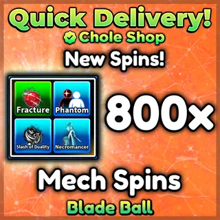 Blade Ball Mech Spins