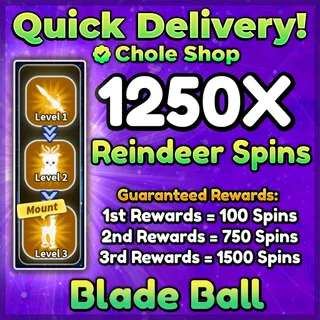 Blade Ball Reindeer Spins