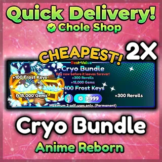  Anime Reborn Cryo Bundle