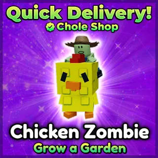 Chicken Zombie Grow a Garden