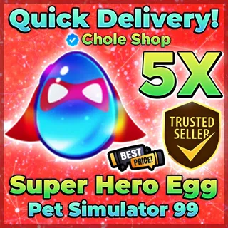 Superhero Egg