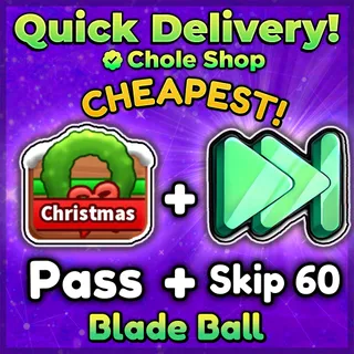 Christmas Pass Skip All Blade Ball