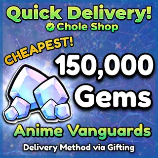 Anime Vanguards Gems