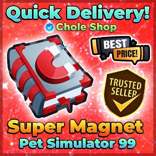 Super Magnet Enchant - Roblox Game Items - Gameflip