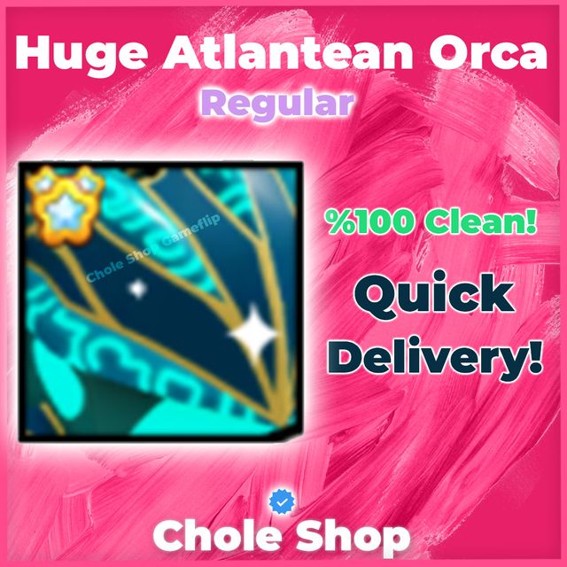 Huge Atlantean Orca - Game Items - Gameflip