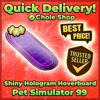 Shiny Hologram Hoverboard