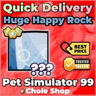 Huge Happy Rock - Game Items - Gameflip