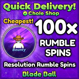 Blade Ball Resolution Rumble Spins