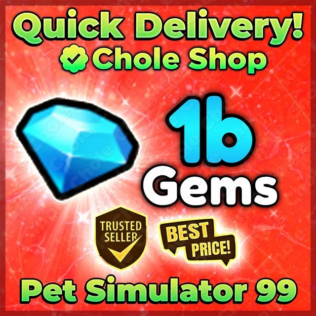 1b Gems - Roblox Game Items - Gameflip