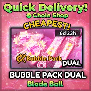 Bubble Pack Single