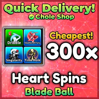 Blade Ball Heart Spins