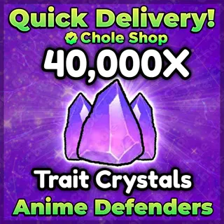 Anime Defenders Trait Crystal