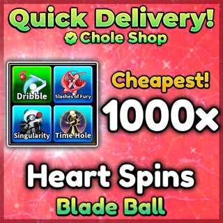 Blade Ball Heart Spins