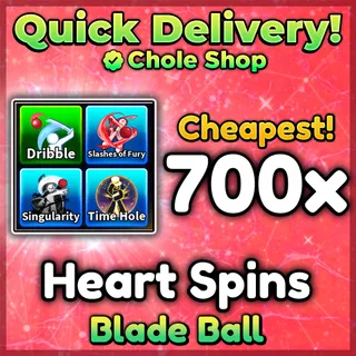 Blade Ball Heart Spins