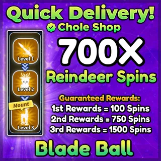 Blade Ball Reindeer Spins