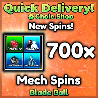 Blade Ball Mech Spins