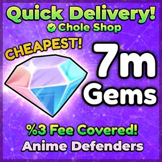 Anime Defenders Gems