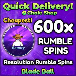 Blade Ball Resolution Rumble Spins